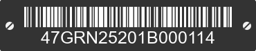 2001 VENTURE TRAILERS Venture Trailers, Inc. 47GRN25201B000114 VIN decoded