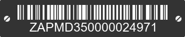 0 VESPA GTS / GTV ZAPMD350000024971 VIN decoded