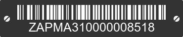 0 VESPA GTS RST / SEI GIORNI ZAPMA310000008518 VIN decoded