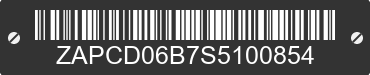 2025 VESPA Primavera / Sprint 50 ZAPCD06B7S5100854 VIN decoded