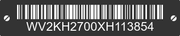 1999 VOLKSWAGEN EuroVan WV2KH2700XH113854 VIN decoded