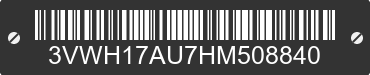 2017 VOLKSWAGEN Golf Alltrack 3VWH17AU7HM508840 VIN decoded