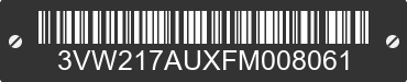 2015 VOLKSWAGEN Golf 3VW217AUXFM008061 VIN decoded