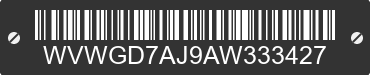 2010 VOLKSWAGEN GTI WVWGD7AJ9AW333427 VIN decoded