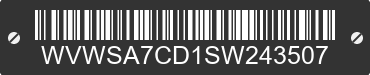 2025 VOLKSWAGEN GTI WVWSA7CD1SW243507 VIN decoded
