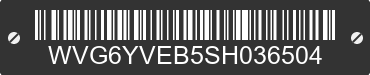 2025 VOLKSWAGEN ID. Buzz WVG6YVEB5SH036504 VIN decoded
