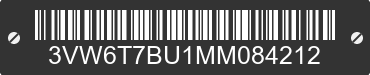 2021 VOLKSWAGEN Jetta GLI 3VW6T7BU1MM084212 VIN decoded