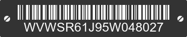 2005 VOLKSWAGEN Jetta Wagon WVWSR61J95W048027 VIN decoded