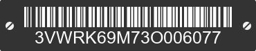2003 VOLKSWAGEN Jetta 3VWRK69M73O006077 VIN decoded