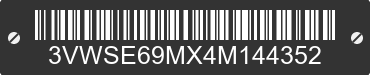 2004 VOLKSWAGEN Jetta 3VWSE69MX4M144352 VIN decoded