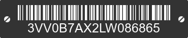 2020 VOLKSWAGEN Tiguan 3VV0B7AX2LW086865 VIN decoded