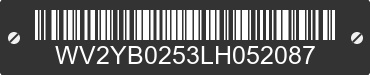 1990 VOLKSWAGEN Vanagon WV2YB0253LH052087 VIN decoded