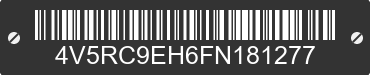 2015 VOLVO TRUCK VAH 4V5RC9EH6FN181277 VIN decoded