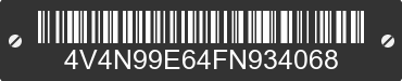 2015 VOLVO TRUCK VNL 4V4N99E64FN934068 VIN decoded