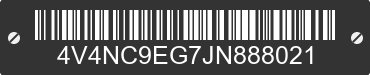 2018 VOLVO TRUCK VNL 4V4NC9EG7JN888021 VIN decoded