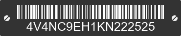 2019 VOLVO TRUCK VNL 4V4NC9EH1KN222525 VIN decoded