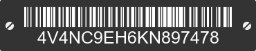 2019 VOLVO TRUCK VNL 4V4NC9EH6KN897478 VIN decoded