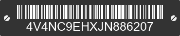 2018 VOLVO TRUCK VNL 4V4NC9EHXJN886207 VIN decoded