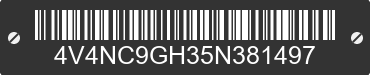 2005 VOLVO TRUCK VNL 4V4NC9GH35N381497 VIN decoded