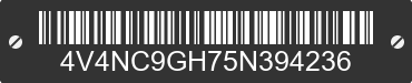 2005 VOLVO TRUCK VNL 4V4NC9GH75N394236 VIN decoded