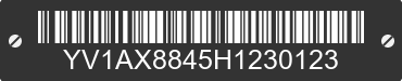 1987 VOLVO 240 Series YV1AX8845H1230123 VIN decoded