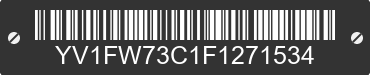 1985 VOLVO 740 Series YV1FW73C1F1271534 VIN decoded