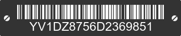 1983 VOLVO 760 Series YV1DZ8756D2369851 VIN decoded