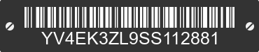 2025 VOLVO EX30 YV4EK3ZL9SS112881 VIN decoded