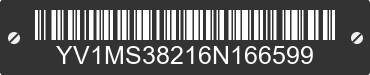 2006 VOLVO S40 YV1MS38216N166599 VIN decoded
