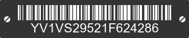 2001 VOLVO S40 YV1VS29521F624286 VIN decoded