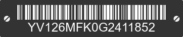 2016 VOLVO S60 YV126MFK0G2411852 VIN decoded
