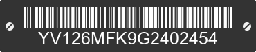 2016 VOLVO S60 YV126MFK9G2402454 VIN decoded