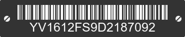 2013 VOLVO S60 YV1612FS9D2187092 VIN decoded