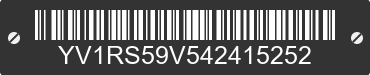 2004 VOLVO S60 YV1RS59V542415252 VIN decoded