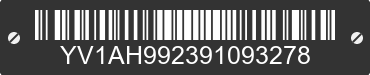 2009 VOLVO S80 YV1AH992391093278 VIN decoded