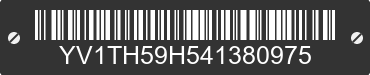 2004 VOLVO S80 YV1TH59H541380975 VIN decoded