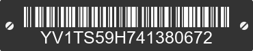 2004 VOLVO S80 YV1TS59H741380672 VIN decoded