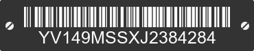 2018 VOLVO V60 YV149MSSXJ2384284 VIN decoded