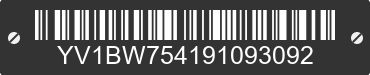 2009 VOLVO V70 YV1BW754191093092 VIN decoded