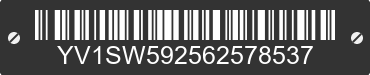 2006 VOLVO V70 YV1SW592562578537 VIN decoded