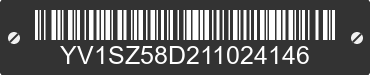 2001 VOLVO V70 YV1SZ58D211024146 VIN decoded