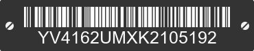 2019 VOLVO XC40 YV4162UMXK2105192 VIN decoded