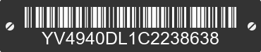 2012 VOLVO XC60 YV4940DL1C2238638 VIN decoded