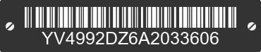2010 VOLVO XC60 YV4992DZ6A2033606 VIN decoded