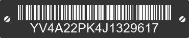 2018 VOLVO XC90 YV4A22PK4J1329617 VIN decoded