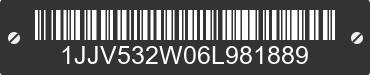 2006 WABASH Wabash National Corporation 1JJV532W06L981889 VIN decoded