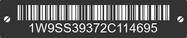 2002 WARRIOR MFG. Warrior Mfg. 1W9SS39372C114695 VIN decoded
