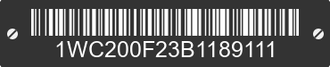 2011 WELLS CARGO Wells Cargo Trailer 1WC200F23B1189111 VIN decoded