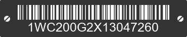 2001 WELLS CARGO Wells Cargo Trailer 1WC200G2X13047260 VIN decoded