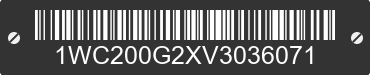 1997 WELLS CARGO Wells Cargo Trailer 1WC200G2XV3036071 VIN decoded